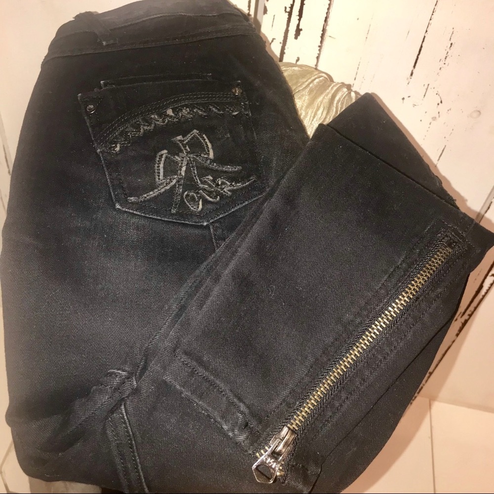 REROCK FOR EXPRESS ZIP JEAN LEGGING